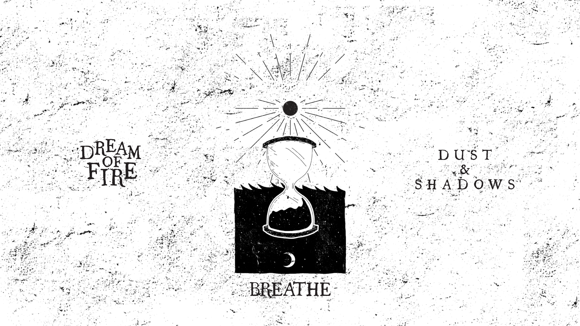 BREATHE ILLUSTRATION BY DAVID CUBERO FROM THE DUST AND SHADOWS CD BOOK